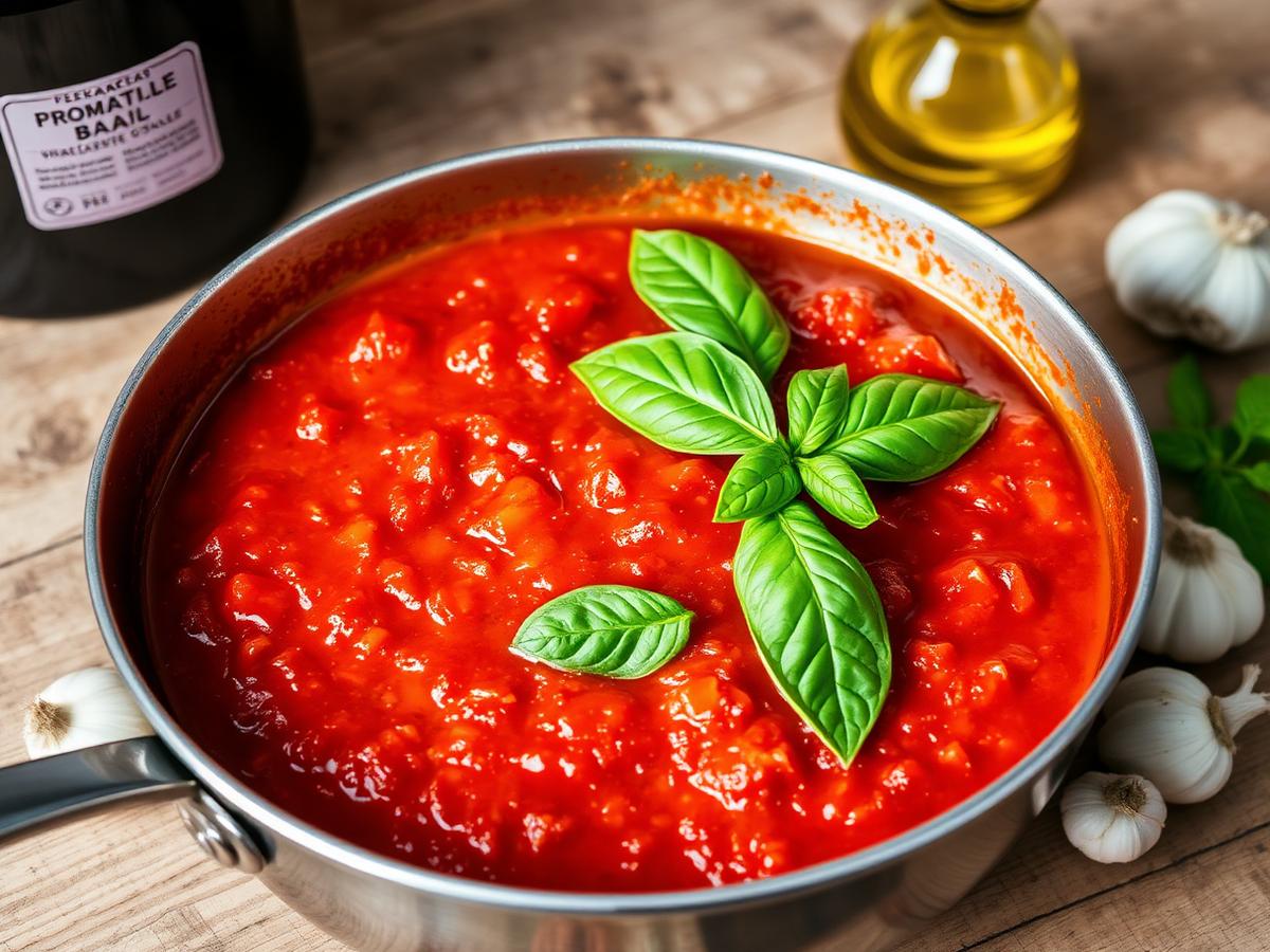 Molho de tomate caseiro